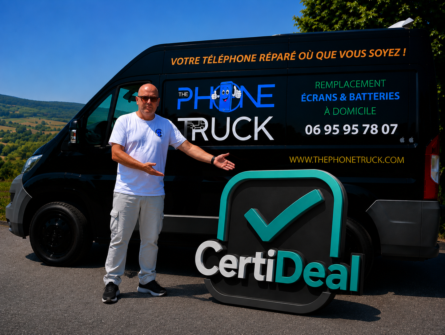 The Phone Truck et CertiDeal pour les smartphones reconditionnés